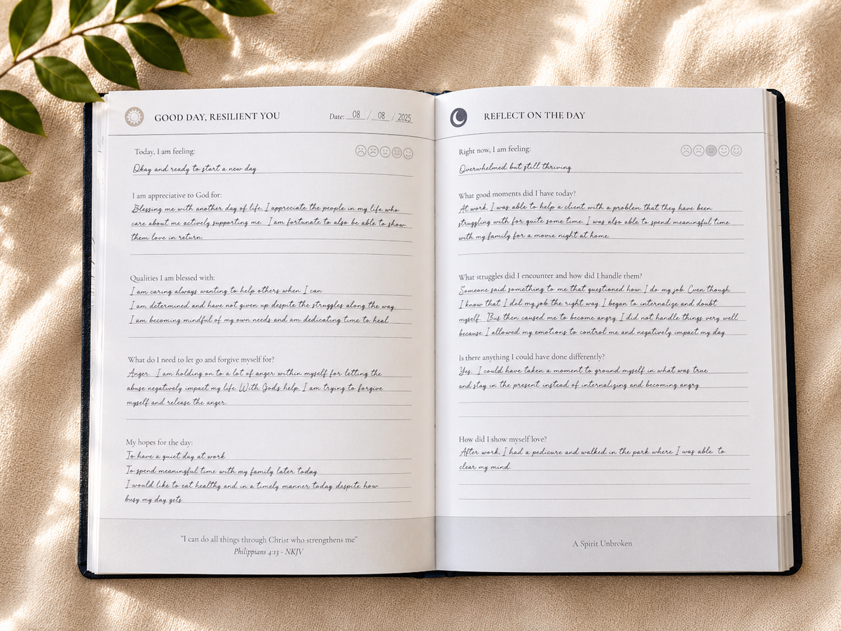 Be Unafraid: To Release Self-Blame & Discover You Journal