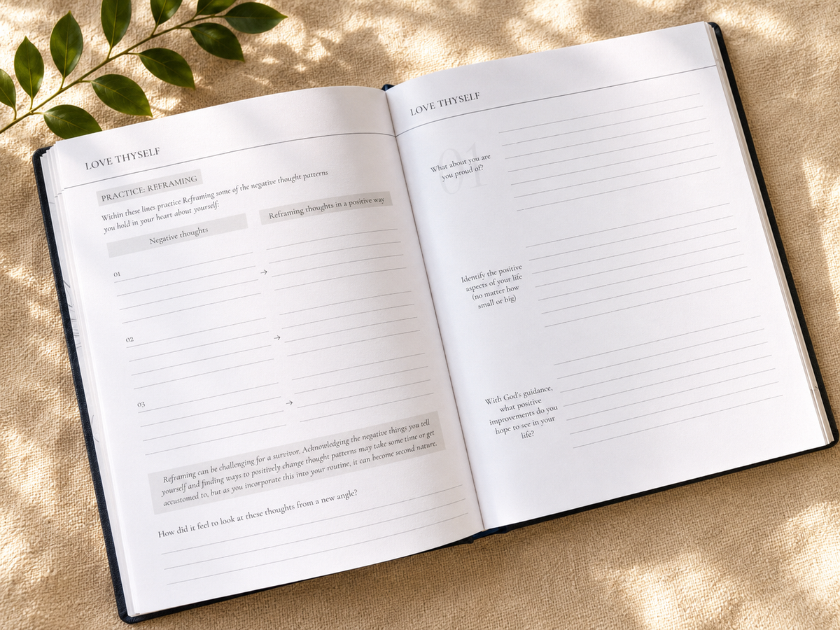 Be Unafraid: To Release Self-Blame & Discover You Journal
