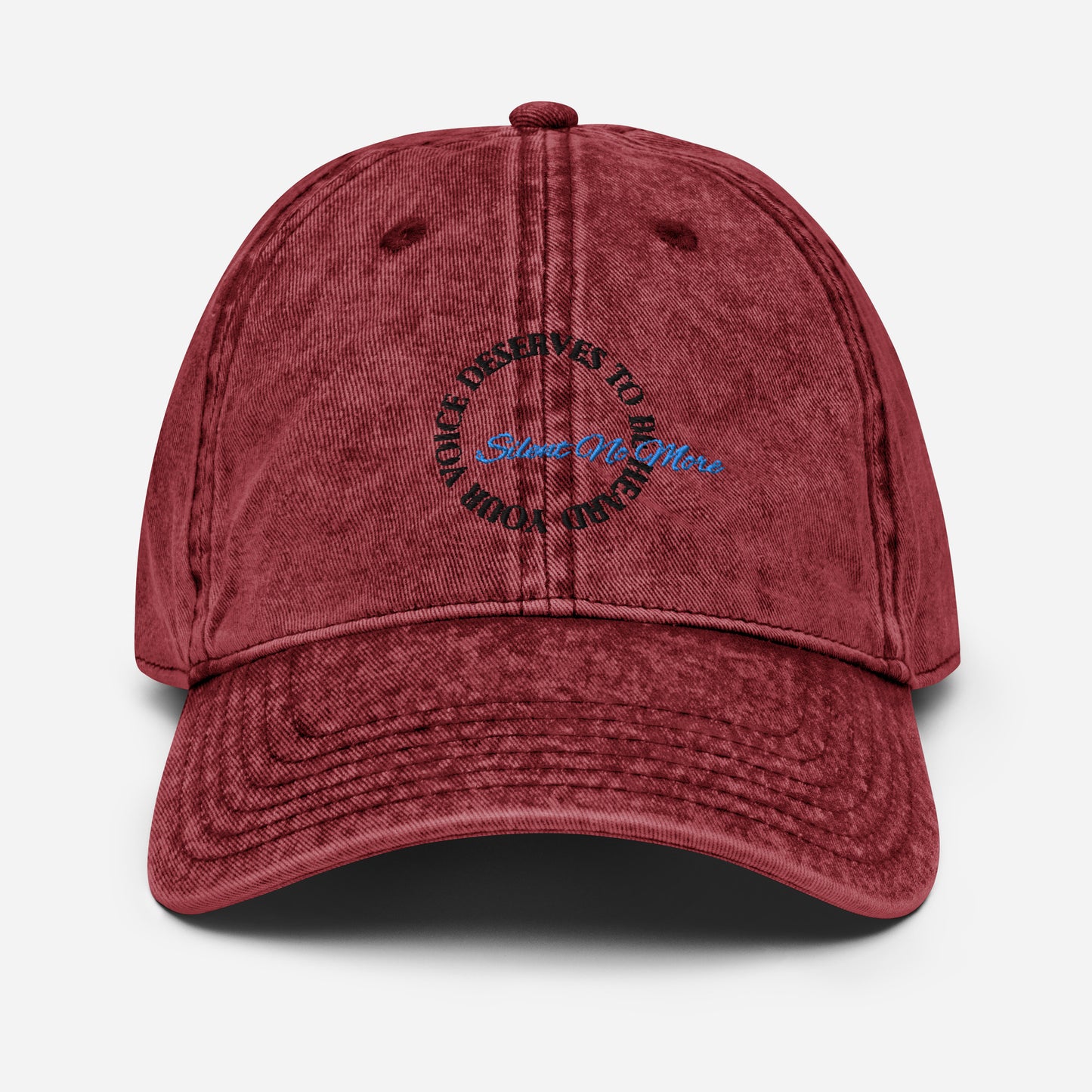 Your Voice Deserves To Be Heard-Vintage Cotton Twill Cap